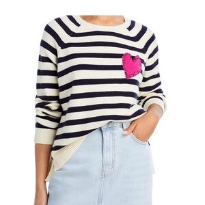 AQUA KERRI ROSENTHAL heart sweater for Bloomingdale’s